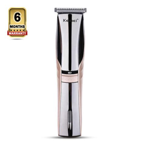 Kemei Km Hair Clipper And Beard Trimmer For Men Rose Gold And Silver