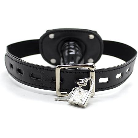 Amazon Yifeng Lockable Dildo Penis Mouth Gag With Lock Bondage