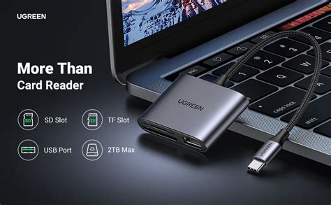 Ugreen 3 In 1 Usb Type C Card Reader Price In Bangladesh Shopz Bd