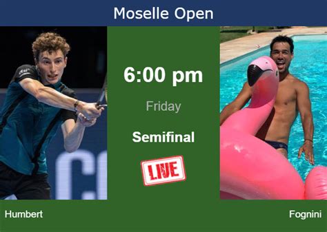 How To Watch Humbert Vs Fognini On Live Streaming In Metz On Friday