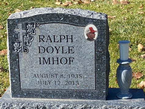 Ralph Doyle Imhof Find A Grave Memorial