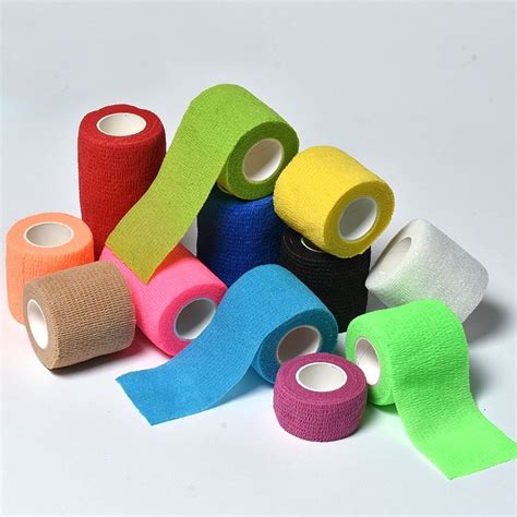 1 Roll 5cm 4 5m Waterproof Bandage First Aid Kit Security Self Adhesive Elastic Bandage