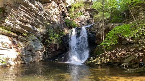 Lower Cascade Falls Hanging Rock State Park Youtube