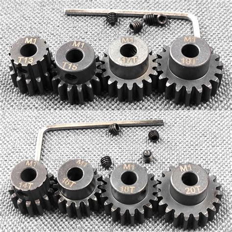 Mod Mm T T T T Steel M Pinion Gear Set Fits Arrma Senton