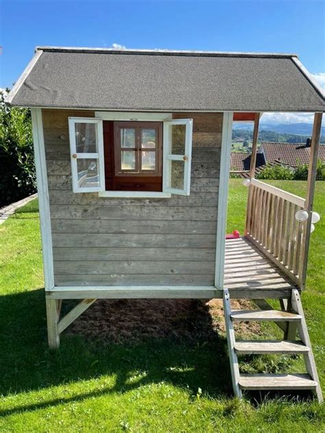 Kinderspielhaus Aus Holz Kaufen Auf Ricardo