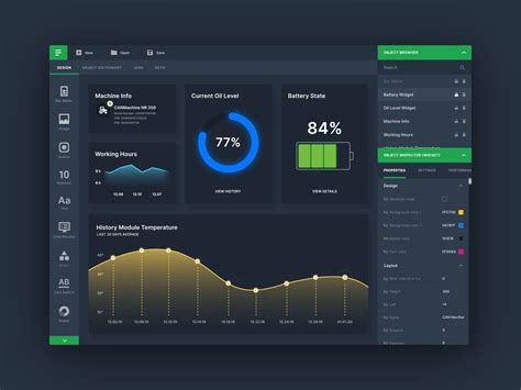 Desktop App Dashboard: Dark Mode by Ramotion | Ui design, Web design ...