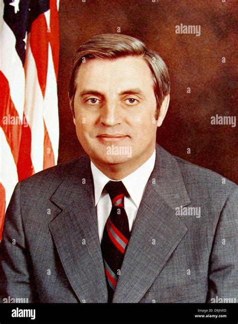 Walter Mondale Us Democratic Politician In 1977 When 42nd Vice