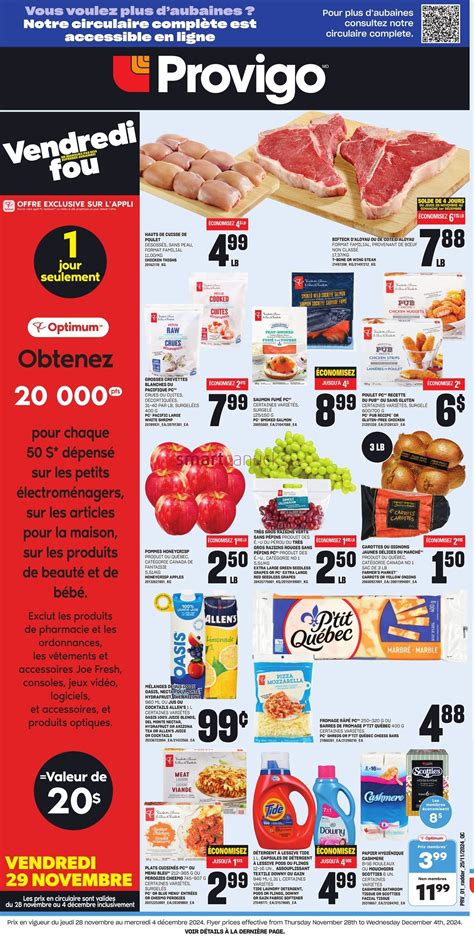 Provigo Flyer November 28 To December 4