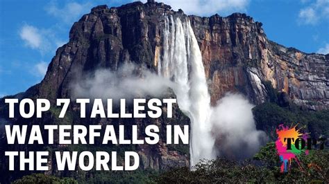 Tallest Waterfalls In The World Top Clear Explanation Youtube