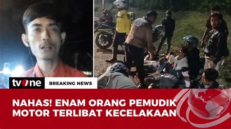 Pemudik Motor Alami Kecelakaan Di Jalur Gentong Breaking News Tvone