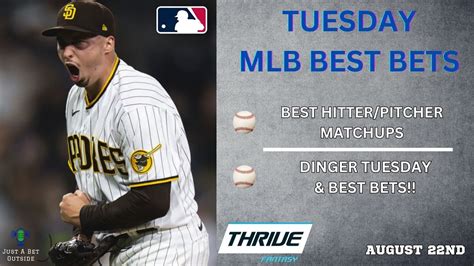 MLB Best Bets Picks Predictions For Today August 22nd I Dinger