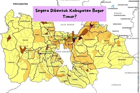 Pemekaran Wilayah Kabupaten Bogor Wacana Bentuk Daerah Otonom Baru