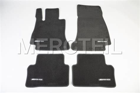 AMG Floor Mats Set Genuine Mercedes AMG A29068070029J74 A29068071029J74