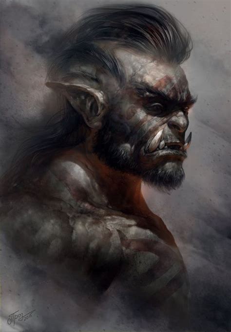 F Yeah Orcs Fantasy Artwork Character Portraits Dungeons And Dragons Characters