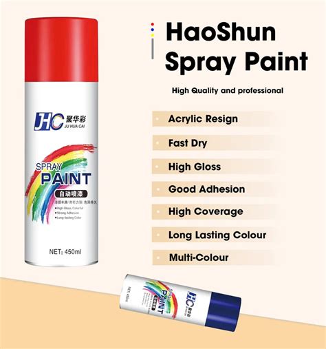 Acrylic Resin Spray Paint Graffiti Spray Paint Wholesale Based Spray Aerosol Furniture Repair