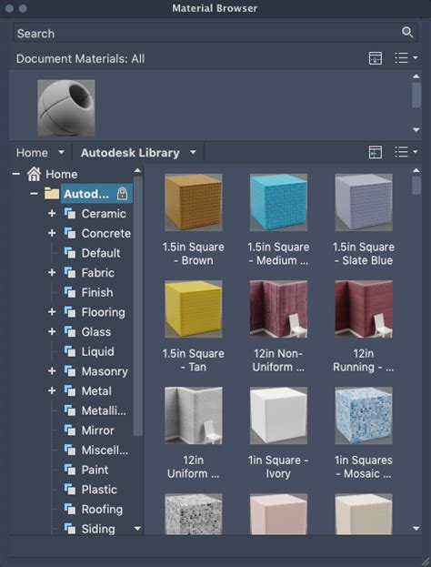 Browse Material Library Autocad For Mac Autodesk Knowledge Network