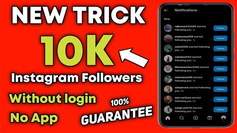 New Trick 10k Instagram Par Follower Kaise Badhaye ️ How To