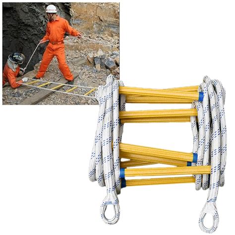 Buy Rope Ladder Fireproof Fire Evacuation Ladder 3m 20m Rescue Rope