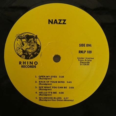 Yahooオークション 46065288 【us盤見開き美盤】nazz Nazz