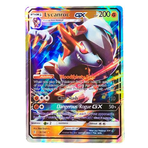 Lycanroc Gx Guardians Rising 74 Bulbapedia The 43 Off