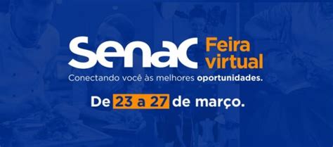 Feira Virtual Senac Rj Oferece Mais De Mil Vagas De Emprego E