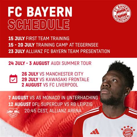 Bayern Selección Alemana on Twitter Calendario completo de la