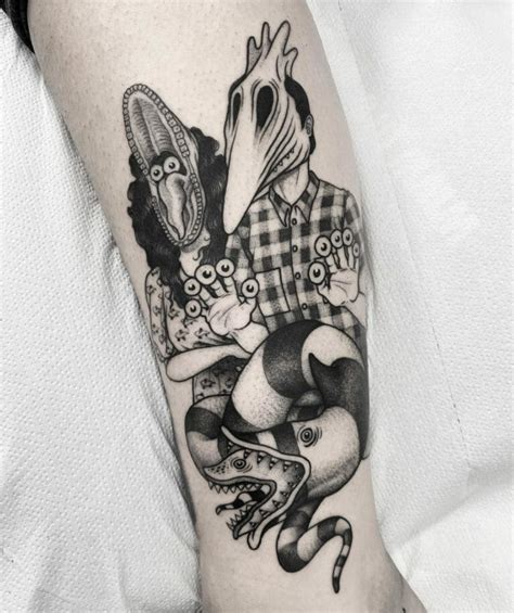 101 Best Beetlejuice Tattoo Designs You Need To See!