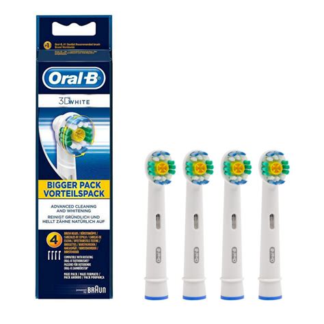 Насадки Braun Oral-B 3d White, 4 шт купить в интернет-магазине Ирригатор.ру