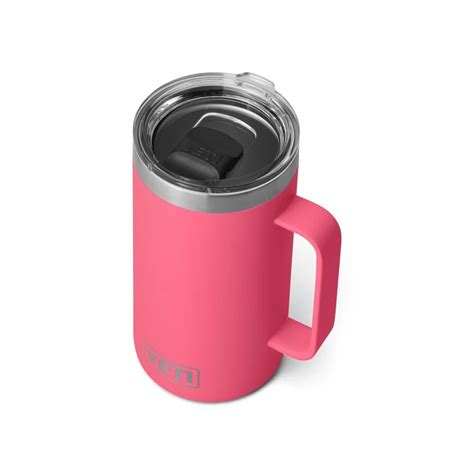 Yeti Rambler 24oz Mug With Magslider Lid Tropical Pink Berings