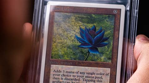 The History Of Black Lotus Magic The Gatherings Legendary Holy Grail