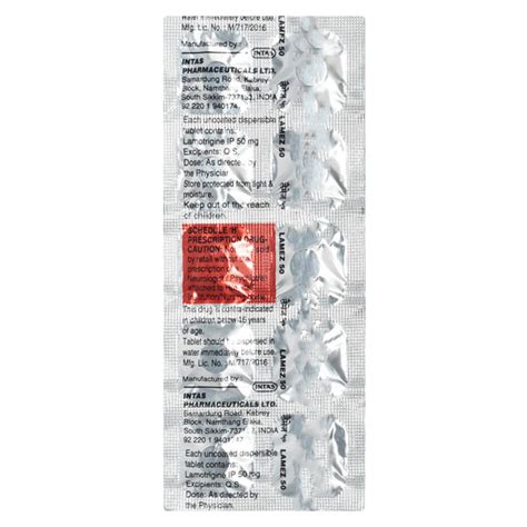 Lamez 50mg Tablet 10s Price Uses Side Effects Netmeds