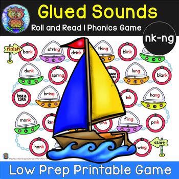 Glued Sounds Game Ng Nk By Funny Owl Tpt