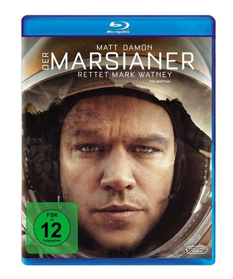 Der Marsianer Rettet Mark Watney Blu Ray Amazon De Damon Matt