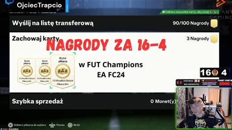 Nagrody Za 16 4 W FUT Champions Paczki 10x83 11x84 EA FC 24 YouTube