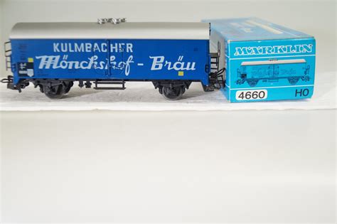 h0 Märklin 4660 Kulmbacher Mönchshof Bräu top ovp gearontologist