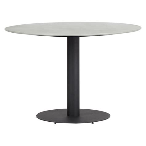 Jasper Ronde Tuintafel Grijs Ø110 Cm Gewoonstijl