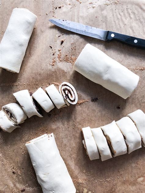 Super Schnell Und Super Lecker Zimtschnecken Aus Bl Tterteig Mit Apfel