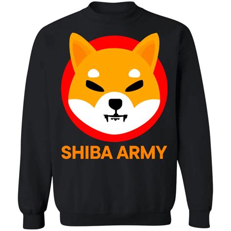 Shiba Inu Coin Shiba Army Shirt T Shirt Hoodie Tank Top Sweatshirt