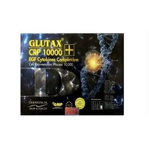 Glutax Crp Egf Cytokines Complexion Skin Whitening Sessions