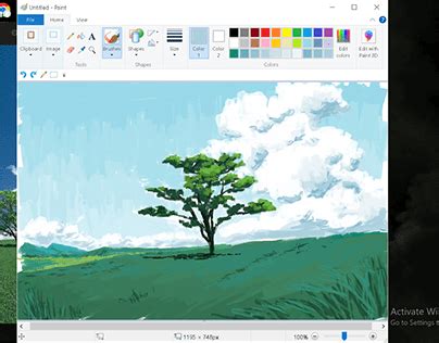 Ms Paint Drawing Art Projects :: Photos, videos, logos, illustrations ...