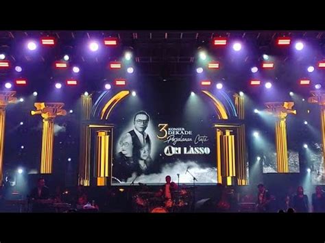 Konser Dekade Perjalanan Cinta Ari Lasso Di Westin Surabaya Youtube