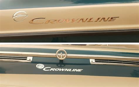 Crownline Boat Emblems 24 Chrome Free Fast Delivery Etsy