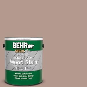 Behr Deckplus Gal White Base Solid Color Waterproofing Exterior Wood