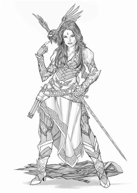 Pin By Franz Valls On Sword Sorcery Character Art Character