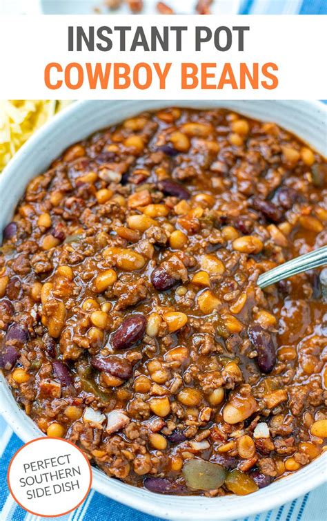 Instant Pot Cowboy Beans Recipe