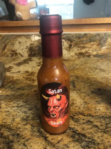 CAROLINA REAPER SATAN SAUCE Hot Saucehome Made PicClick CA