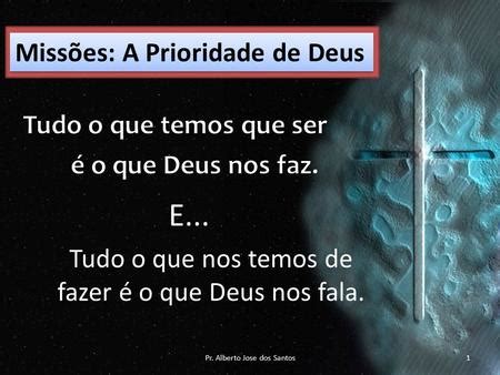 Perspectivas B Blicas O Deus Vivo O Deus De Miss Es Ppt Carregar