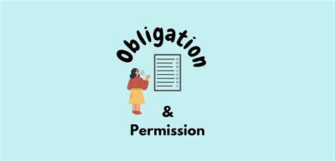 Obligation And Permission Teacher Julieta