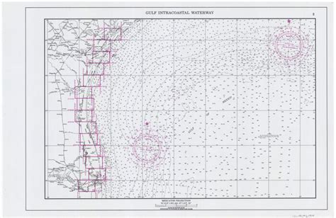 Maps Of Gulf Intracoastal Waterway Texas Sabine River To The Rio