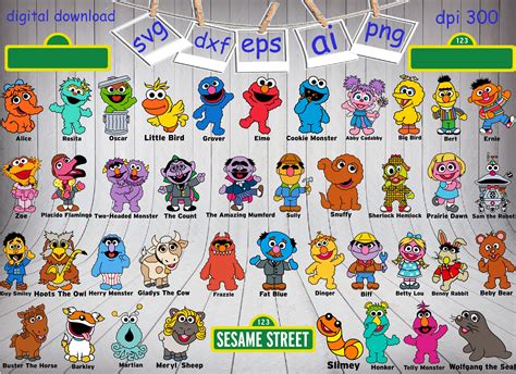 Sesame Street Names – NBKomputer